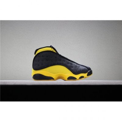 Nike Çocuk Air Jordan 13 Siyah / Sarı Basketbol Ayakkabısı Türkiye - ZCQBTADB